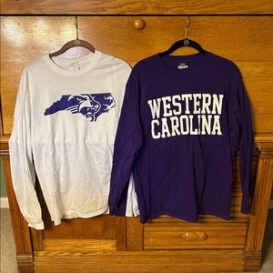 Western Carolina University Long sleeve T-Shirt Bundle
